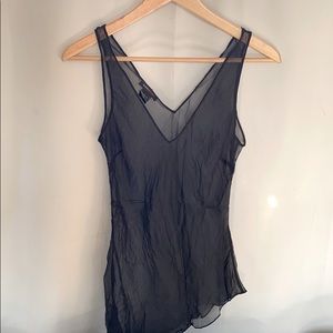 BCBG Sheer Top